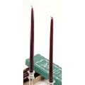 CANDLES 12" TAPER CHOCOLATE 12/BOX 